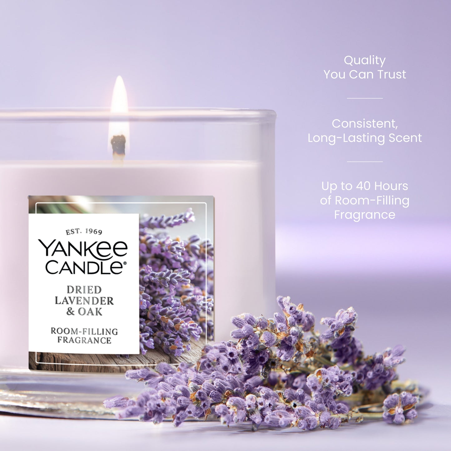 Dried Lavender & Oak​